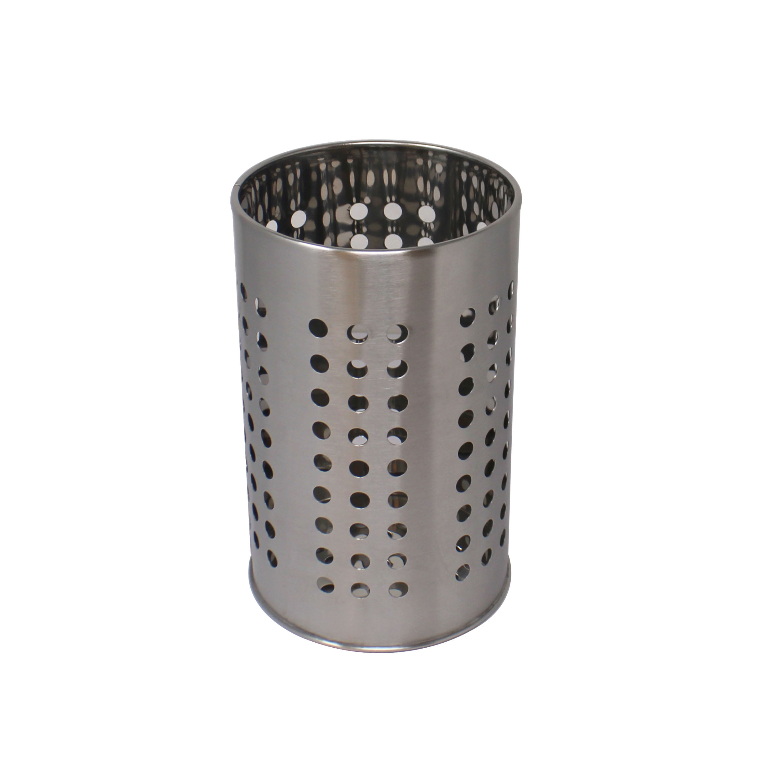 Mainstays Utensil Holder, Stainless Steel Kitchen Utensil Organizer for Countertop Storage