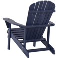 thumbnail image 3 of W Unlimited  Earth Collection Adirondack Chair with Phone & Cup Holder, Navy Blue, 3 of 3
