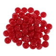 thumbnail image 2 of segolike Lot de 60 Perles Intercalaires en Résine Rouge pour Fabrication de Bijoux et Artisanat, 2 of 8