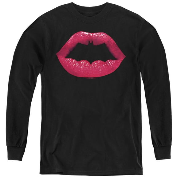 Batman - Bat Kiss - Youth Long Sleeve Shirt - Small
