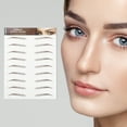 thumbnail image 2 of Unique Bargains Tatouage Simulation Sourcils pour Femmes 1 Pce Croissant de Lune, Marron, 2 of 5