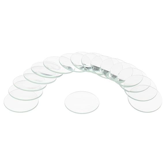 Uxcell 16pcs Watch Crystal Glass Lens, 31.5mm Single Dome Round Glasses Replacement Parts for Watchmaker Repair, Clear