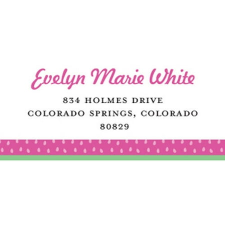 Watermelon Madness Personalized Address Label