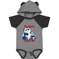 thumbnail image 3 of Inktastic My Nana Loves Me Panda Boys or Girls Baby Bodysuit, 3 of 5