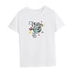 thumbnail image 4 of Camiseta de mujer de verano para mujer, camisa simple con cuello redondo para vacaciones deportivas en la calle, 4 of 7