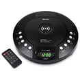 thumbnail image 1 of HANNLOMAX HX-329CD Reproductor de CD con Carga Inalámbrica, Radio FM, Bluetooth, Reloj Digital con Doble Alarma, Pantalla LED Verde, Puerto USB para Carga/Reproducción de MP3, Entrada Auxiliar, Contro, 1 of 5