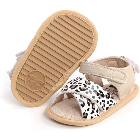 

QWZNDZGR Baby Boys Girls Sandals Premium Infant Summer Outdoor Shoes PU Lightweight Soft Anti-Slip Sole Toddler Prewalker