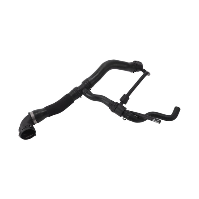 Manguera del radiador Unique Bargains No.3C0122101GG para Volkswagen Passat 2.0L A/T para FWD Komfort Sedan 2010 Tubos de refrigerante de plástico negro con buen sellado