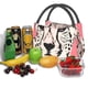 thumbnail image 3 of Fotbe Pink Cheetah Art Bolsa Térmica Portátil con Estampado, Bolsa de Entrega de Alimentos Aislada, Bolsa Reutilizable de Gran Capacidad para Comidas y Supermercado, 3 of 6