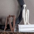 thumbnail image 5 of Tabletop decoration, minimalist portrait, sculpture, art resin, desktop decor, abstract Zen, home, gift, cabinet, 5 of 5