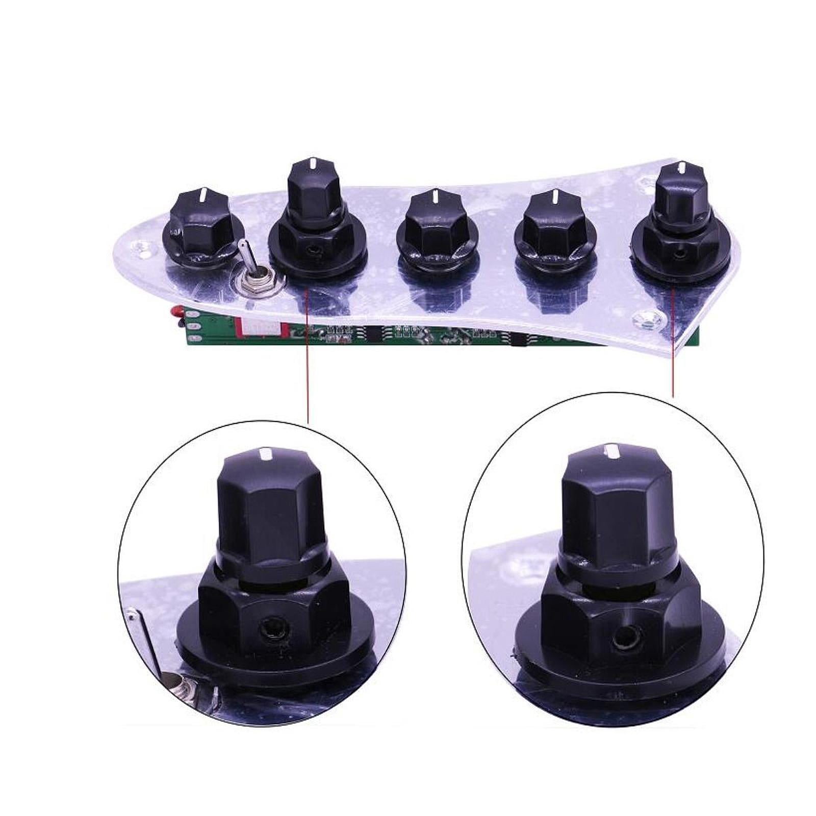 LeeQinersw Electric Guitar Loaded Control Plate Accessories 5 Way Replacement Part for Bass
