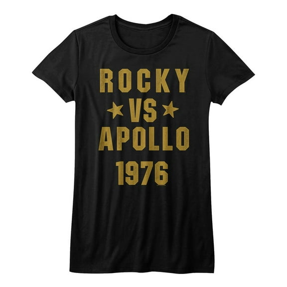 Rocky Rocky Vs Apollo Black Junior Women's T-Shirt