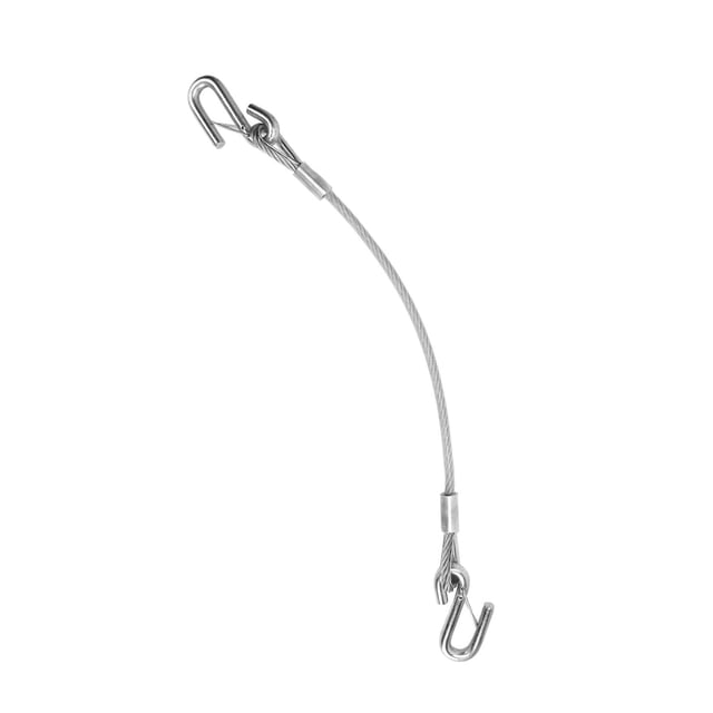 Cadena de gancho de seguridad para remolque cadena de seguridad de enganche de remolque portátil antigrietas Gran capacidad de carga Uso simple 70 cm para remolque ANGGREK Otros