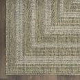 thumbnail image 5 of Nourison Tulum 2' x 6' Olive Outdoor Rug, 5 of 10