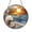 Acrylic 3.5 Inch, variant on Circular Acrylic Window Art – Stained Glass Style Hanging
