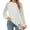 White, variant on Womens sweater Tops Long Sleeve tunic shirts Business crew neck Blouses 2024 Casual Lace Work Shirts Fall Clothes white