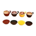 thumbnail image 2 of Juego de taza de café, minijuego de comida, kit de bricolaje, minicasa de muñecas, utensilios de cocina, decoración de escritorio, juguete de comida en miniatura para niños, 8 piezas, 2 of 8