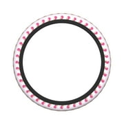 XMXY Car Steering Wheel Cover, Cute Cat Rainbow Colorful Non-Slip Jeep Truck Universal Elastic Steering Wheel Protector 15 inch