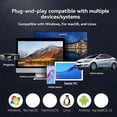 thumbnail image 2 of M.2 SSD NVMe Case USB3.2 Gen2 Type C 10Gbps PCIe SSD Case M.2 NVME Enclosure Disk Box Tool Free SSD Aluminum Case, 2 of 5