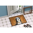 thumbnail image 2 of Carolines Treasures SS4889JMAT Bearded Collie Wipe your Paws Doormat 24x36 36"L x 24"W multicolor, 2 of 4