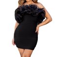 thumbnail image 1 of SAYOO Vestido de mujer bandeau sin tirantes SAYOO  moda, 1 of 7