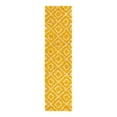 thumbnail image 3 of Unique Loom Trellis Shag Collection Area Rug - Ruth (2' x 8' Runner Yellow/Ivory), 3 of 9