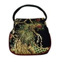 thumbnail image 2 of Antqov Tote Bag for Women, New Wind Embroidered Bag Canvas Peacock Embroidery Middle-Aged Shoulder Portable Package, 2 of 9