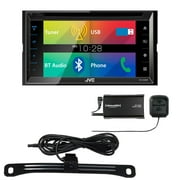 JVC KW-V320BT El Kameleon Receiver with Sirius XM Tuner & Back Up Camera