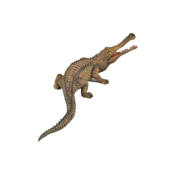 CollectA Prehistoric Life Sarcosuchus Figure Hand Painted Model 7.3 Inch Long 2.2 Inch High