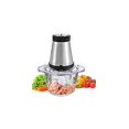 thumbnail image 4 of Meat Grinder, Food Chopper 1.2L Food Processor for Meat, Vegetables, Fruits and Nuts, Mini Meat Mincer with Stainless Steel Bowl and 4 Blades, 300W, 4 of 5