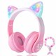 thumbnail image 2 of Auriculares KORABA Cat Ear Kids Bluetooth con iluminación LED Wir, 2 of 6