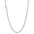 thumbnail image 2 of Pompeii Men's U-Shape 14k Gold (126gram) or Platinum (236gram) 7mm Link Chain Necklace 24", 2 of 3