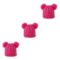 thumbnail image 3 of Sombrero Jumpingount Multicolor de Tejido mixto con Diseño de doble capa y orejeras plegables para niños, 3 of 6