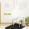thumbnail image 2 of Tapis de Chaise Anti-Rayures Antidérapant Coussin de Chaise Pivotante Réutilisable en Polyester Tapis de Sol pour Maison Bureau Blanc, 2 of 7
