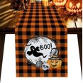 thumbnail image 1 of Mantel de para Halloween, Mantel rectangular de Halloween | Decoración de mesa de calabaza, brujas | Decoración de mesa para fiestas de Halloween33*229cm, 1 of 5