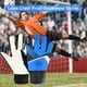 thumbnail image 3 of Guantes fútbol entrenamiento 2 parejas Anti -Slip Protective para protección ciruela, 3 of 9
