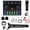 Black, variant on Podcast Condenser Microphone Equipment Bundle with V8S Live Sound Card And Voice Changer, Recording Studio Package for Live Streaming,Singing,Gaming,YouTube,TikTok