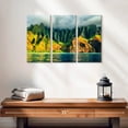 thumbnail image 2 of Elephant Stock Na Pali Coast Wall Art - Horizontal Multi Panel Canvas - Living Room Wall Decor - Beach Multi Panel - Yellow And Teal Decor - 23" x 14", 2 of 4