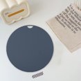 thumbnail image 2 of Paokuoon Set de Table Rond Couleur Unie Imperméable Isolation Thermique Protection de Table Épaissie Non Réutilisable Flexible, 2 of 7