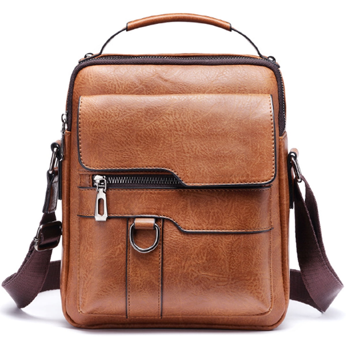 Bandolera National Geographic Bolso De Cuero Para Hombre, Bolso