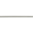 thumbnail image 2 of 925 Sterling Silver 3mm Round Snake Chain Necklace 18 inch for Female, 2 of 4