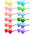 thumbnail image 1 of Gafas de sol AGGKKY en forma de corazón para mujer, 12 pares, 1 of 6