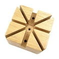 thumbnail image 4 of Bloque de sujeción para pulsera y correa de reloj, banco de reparación profesional de madera resistente con ranuras, herramienta de reparación de, 4 of 9