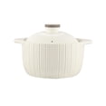 thumbnail image 1 of Home Cooking Pot Ceramic High Temperature Resistant Soup Casserole 1.8L/2.5L Porridge Stew Pot with Lid, 1 of 4
