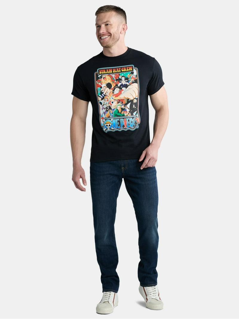 One Piece Graphic Tee - Sleeve Cotton Shirt - Sizes S-3XL