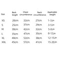 thumbnail image 4 of Raincoat With Transparent Cap And Belt Holes Covering All Legs Dry Lightweight And Breathable Suitable For Small/medium Sized Pet Clothes Hangers for Closet Pet Clothes Rack Hanger Pet Clothes for, 4 of 9
