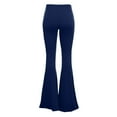 thumbnail image 6 of ZKCCNUK Womens Pants Boho Hippie High Waist Wide Leg Long Flared Bell Bottom Pants S-2XL, 6 of 6