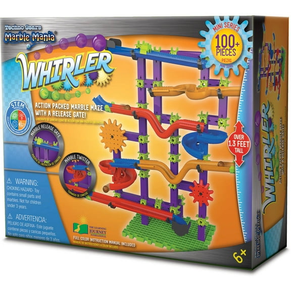 Techno Gears Marble Mania Whirler, Over 100 Pieces