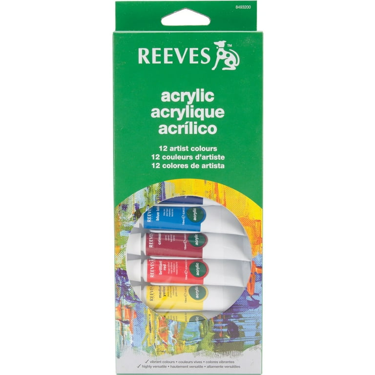 Reeves acrylic paint set online
