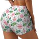 thumbnail image 1 of Fotbe Lotus Flower Shorts Sin Costuras – Shorts Deportivos de Cintura Alta para Mujer, Elásticos para Gimnasio, Yoga, Running o Ciclismo-X-Large, 1 of 8